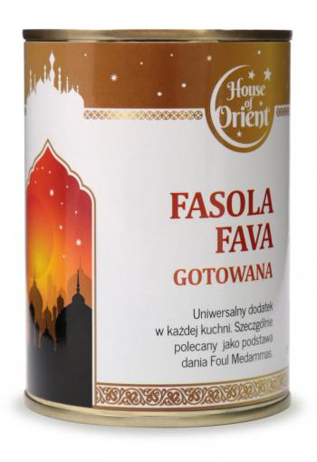 Fasola Fava gotowana (400 g) - House of Orient