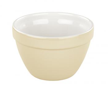 Miska ceramiczna Retro (pojemność: 0,6 litra) kremowa - Tala