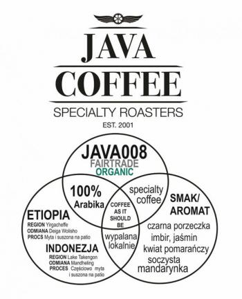Kawa w ziarnach Java 008 (250g) - Java