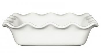 Forma ceramiczna kwadratowa z rantem (pojemno 1,7 litra), biaa – Emile Henry