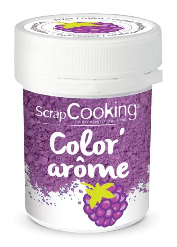 Barwnik w proszku fioletowy z aromatem jeżynowym (10 g) - ScrapCooking - OTSW