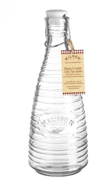 Szklana butelka ozdobna na napoje Clip Top Bottle (850 ml) - Kilner