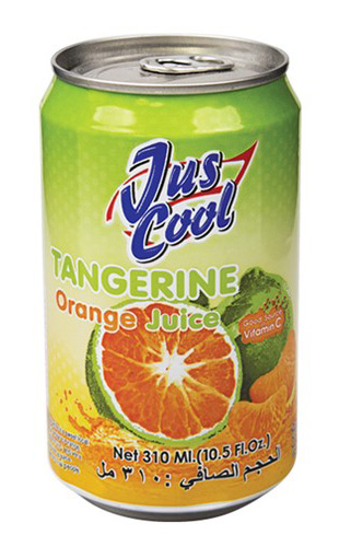 Napój mandarynkowo - pomarańczowy (330 ml) - Jus Cool 