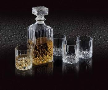 Zestaw do whisky z karafk (4 szklanki gratis) - Kitchen Craft 
