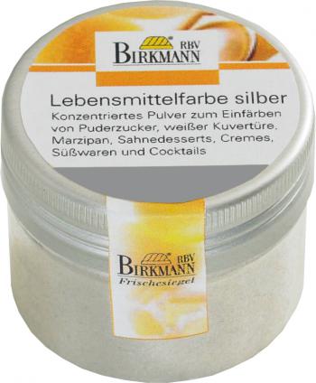 Srebrny barwnik spoywczy w proszku (5 g) - Birkmann