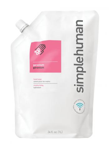 Mydło do rąk w płynie Geranium (1 L) - SimpleHuman