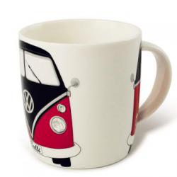 Kubek do kawy (370 ml) czarno-czerwony Bus – VW C...