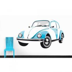 Naklejka na ścianę z motywem VW Beetle - VW Collection ...