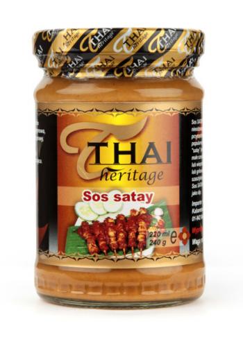Sos do szaszłyków satay (230 g)  - Thai Heritage