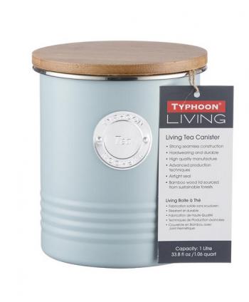 Pojemnik na herbatę, błękitny Living - Typhoon 
