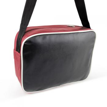 Hipsterska torba, czerwono-czarna - VW Collection by BRISA