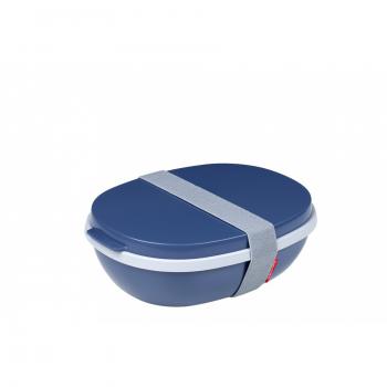 Lunchbox, dżinsowy błękit - Ellipse Duo - Mepal