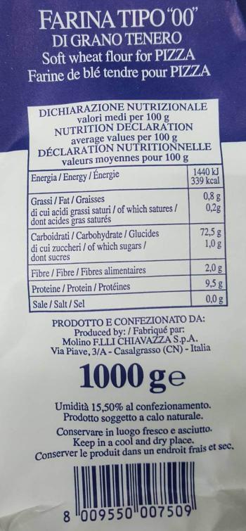 Mąka do pizzy Farina 00 (1 kg) - ilMolino Chiavazza
