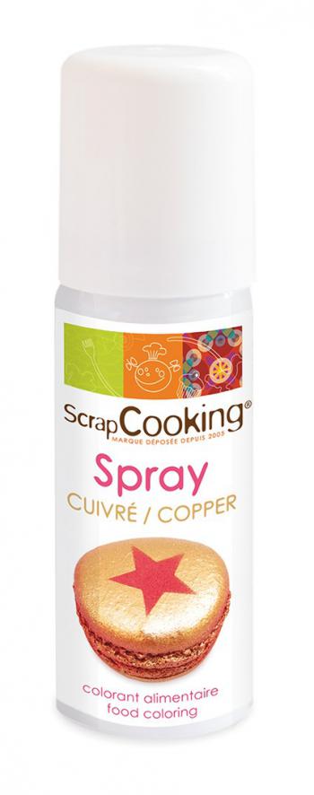 Barwnik w sprayu, miedziany (50 ml) - ScrapCooking