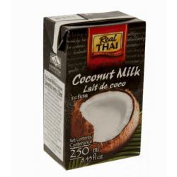 Mleczko kokosowe UHT w kartonie (250 ml) - Real THAI