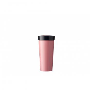 Kubek z pokrywką (pojemność: 400 ml), różowy - Take a Break - Mepal