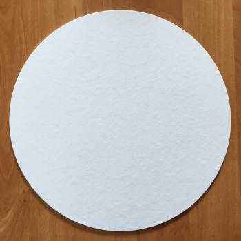 Podkład okrągły pod tort, biały (średnica: 30 cm) - Naked Cake - APrint