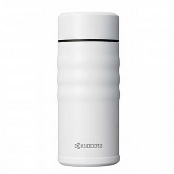 Kubek termiczny ceramiczny (pojemność: 350 ml), biały - Twist - Kyocera