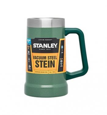 Kufel termiczny, stalowowy (poj. 0,7 L), zielony - Adventure - Stanley 
