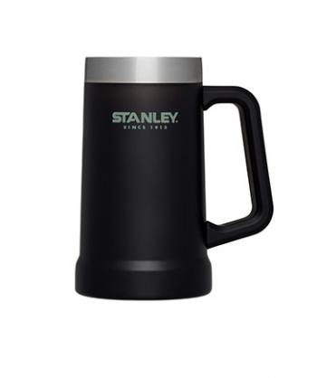 Kufel termiczny, stalowowy (poj. 0,7 L), czarny - Adventure - Stanley 