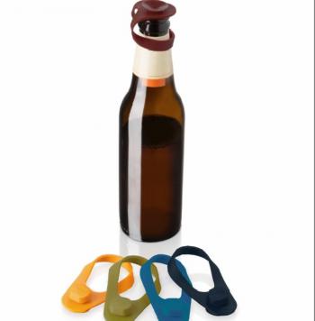 Znaczki i korki na butelk do piwa, silikon - Vacu Vin