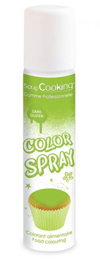 Zielony barwnik w sprayu (75 ml) - ScrapCooking 