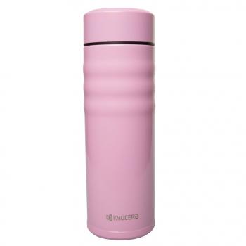 Kubek termiczny ceramiczny (pojemność: 500 ml), różowy - Twist - Kyocera