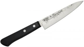 Nóż uniwersalny (12 cm) - Nashiji Black Pakka - Satake