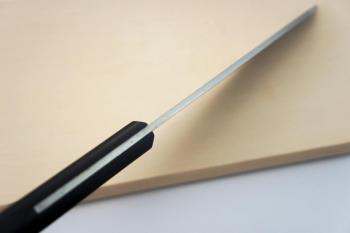 Nóż Deba (15,5 cm) - Nashiji Black Pakka - Satake