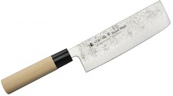 Nóż Nakiri (16 cm) - Nashiji Natural - Satake
