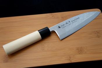 Nóż Deba (15,5 cm) - Nashiji Natural - Satake
