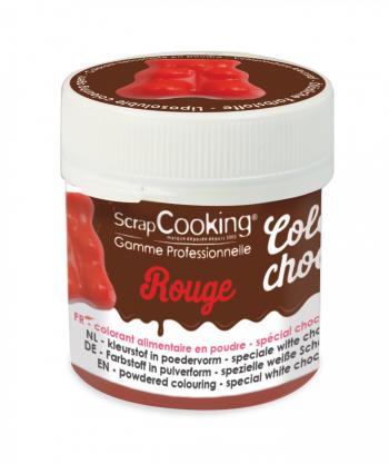 Barwnik do czekolady, czerwony (5 g) - Scrapcooking