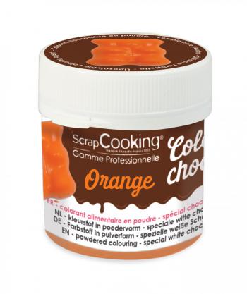 Barwnik do czekolady, pomarańczowy (5 g) - Scrapcooking