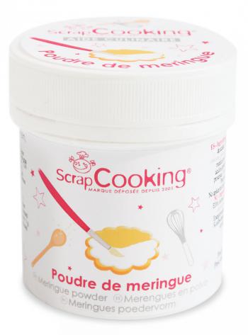Proszek bezowy substytut biaka kurzego  meringue powder (50 g) - ScrapCooking