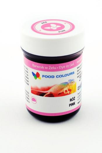 Barwnik spoywczy w elu, rowy (35 g) - Food Colours