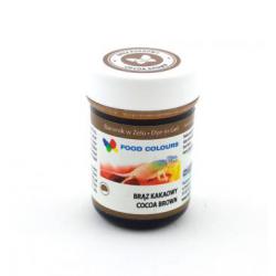 Barwnik spożywczy w żelu, brąz kakaowy (35 g) - Food Co...