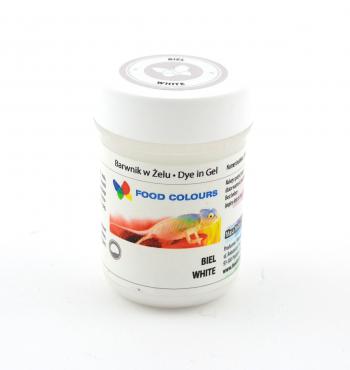 Barwnik spoywczy w elu, biay (35 g) - Food Colours

