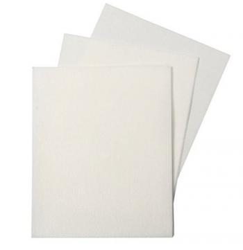 Papier waflowy biały (grubość 0,27 mm, 100 sztuk) - Saracino