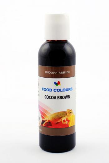 Barwnik w płynie do aerografu, kakaowy brąz (60 ml) - Food Colours 