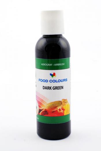 Barwnik w pynie do aerografu, ziele ciemna (60 ml) - Food Colours 