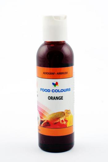 Barwnik w płynie do aerografu, pomarańczowy (60 ml) - Food Colours  