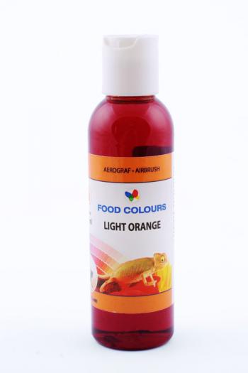 Barwnik w płynie do aerografu, pomarańczowy jasny (60 ml) - Food Colours  