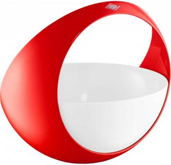 Misa, czerwona (rednica: 24,6 cm) - Space Basket - Wesco 