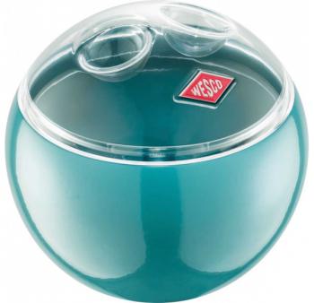 Pojemnik mini, turkusowy (średnica: 12,5 cm) - Mini Ball - Wesco 
