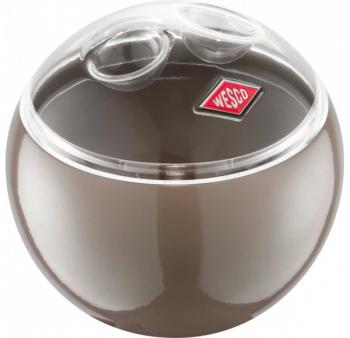 Pojemnik mini, ciepły szary (średnica: 12,5 cm) - Mini Ball - Wesco 