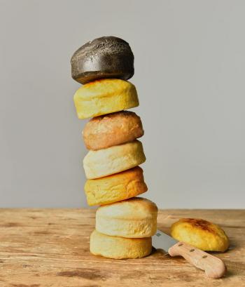 Forma silikonowa na duże bułki do hamburgerów (33 cm x 22 cm) - FlexiForm - Lurch 