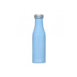 Butelka termiczna stalowa (pojemność: 500 ml), niebiesk...