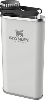 Piersiówka stalowa (pojemność: 0,23l), biała - Classic - Stanley 
