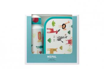 Zestaw dziecicy, Campus Animal (bidon + lunchbox) - Mepal 
