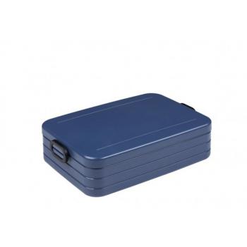 Lunchbox duży, dżinsowy błękit (pojemność: 1500 ml) - Break Bento - Mepal 